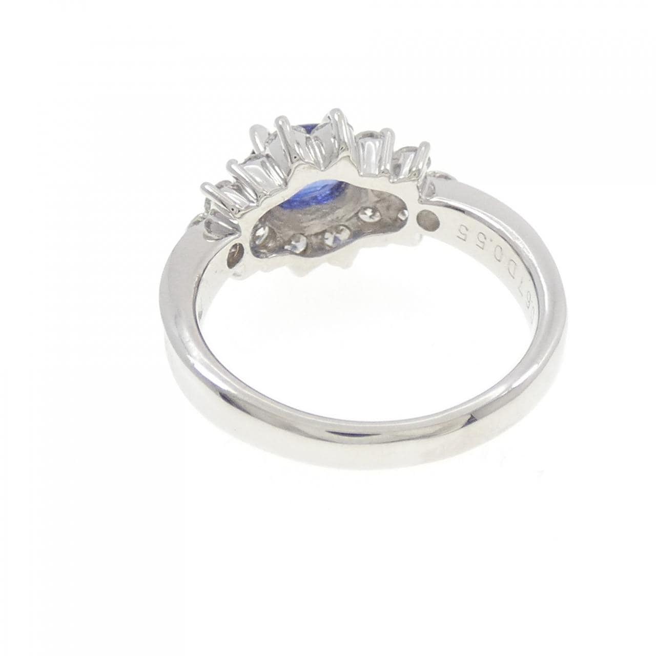 PT サファイヤ リング 0.67CT