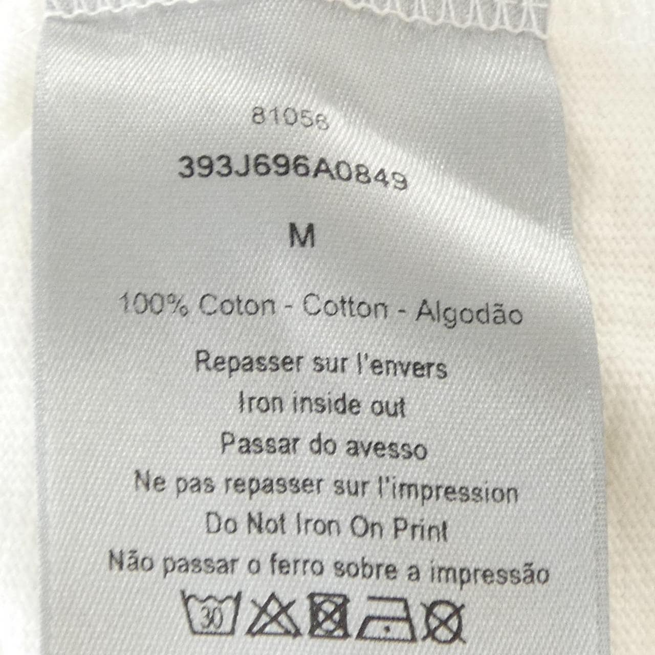 ディオール DIOR 393J696A0849 Tシャツ