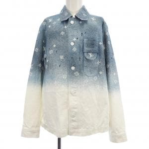 ルイヴィトン LOUIS VUITTON ワークウェアシャツモノグラムグラデーション HIS09WQYZ デニムジャケット