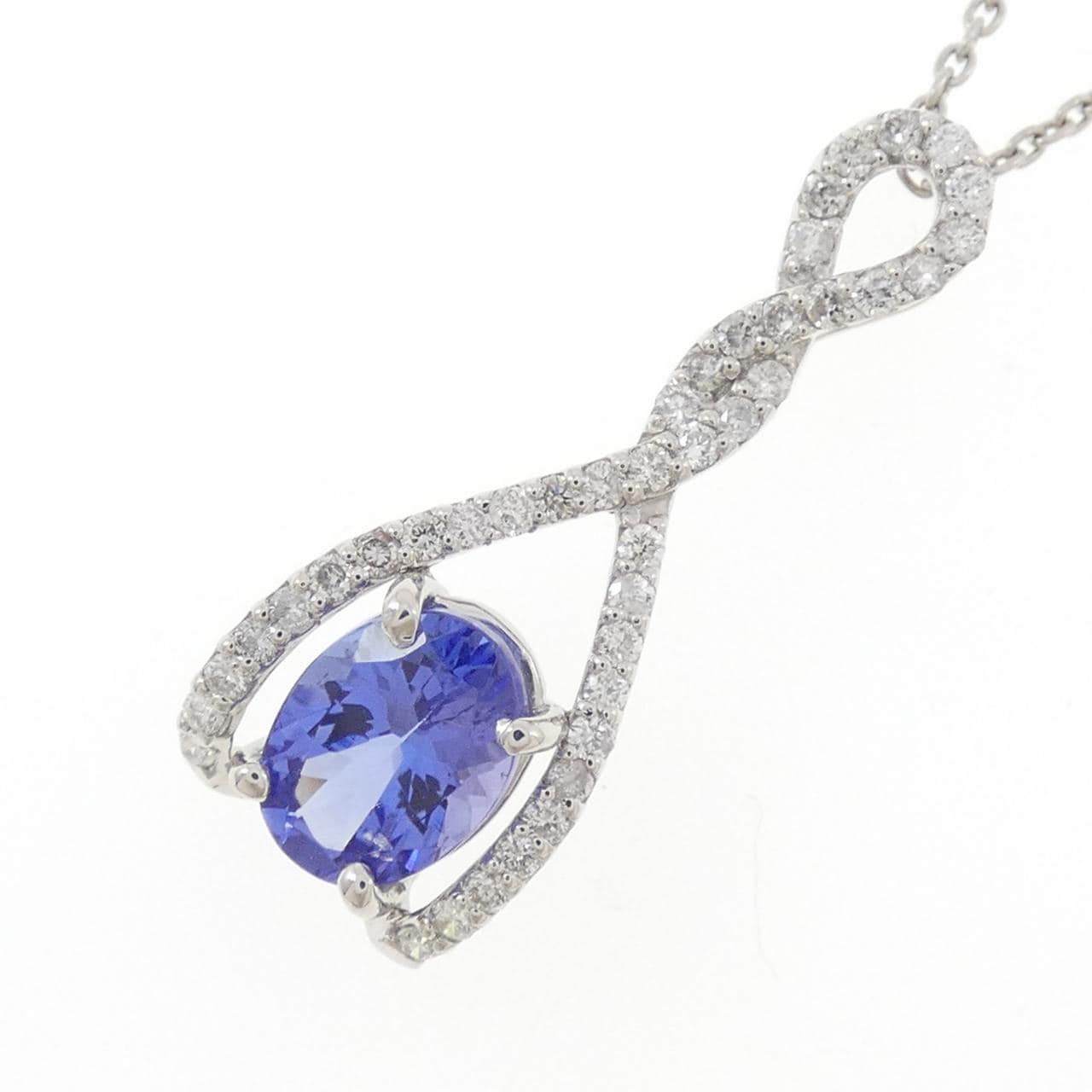 PT900/PT850 タンザナイト ネックレス 1.16CT