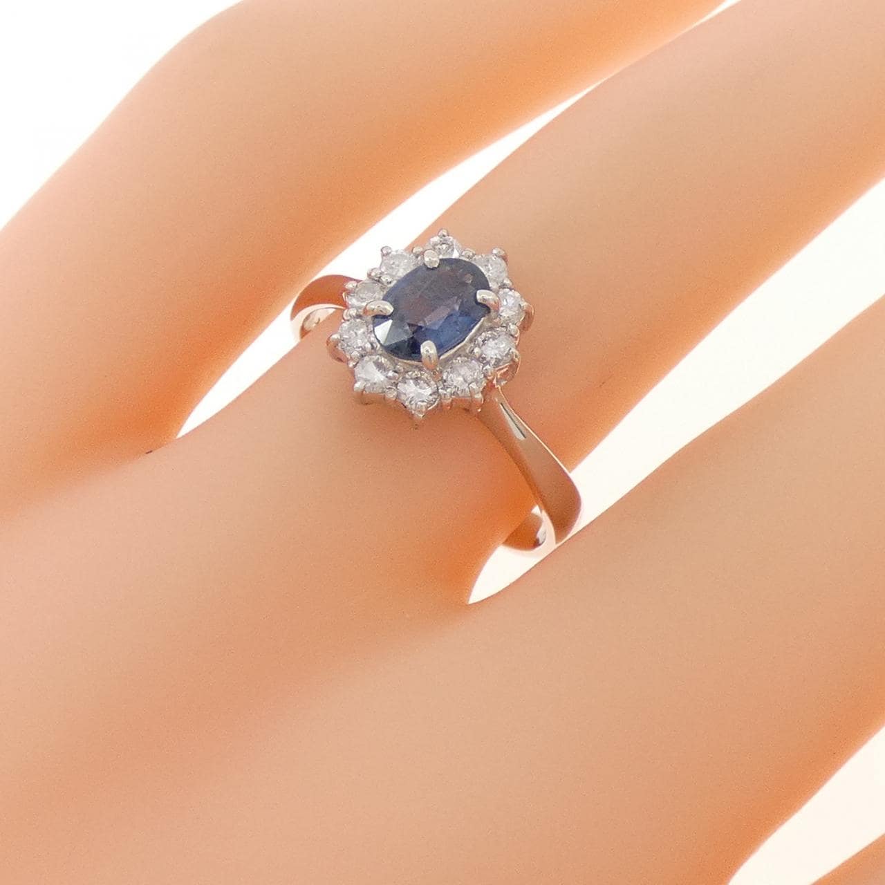 PT900 サファイヤ リング 0.54CT