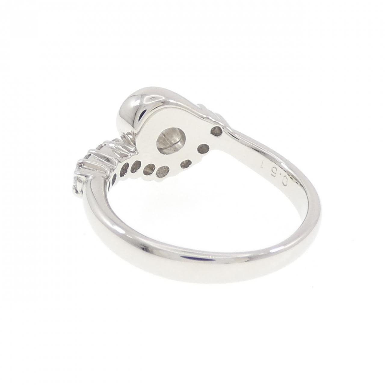 PT900 ダイヤモンド リング 0.51CT