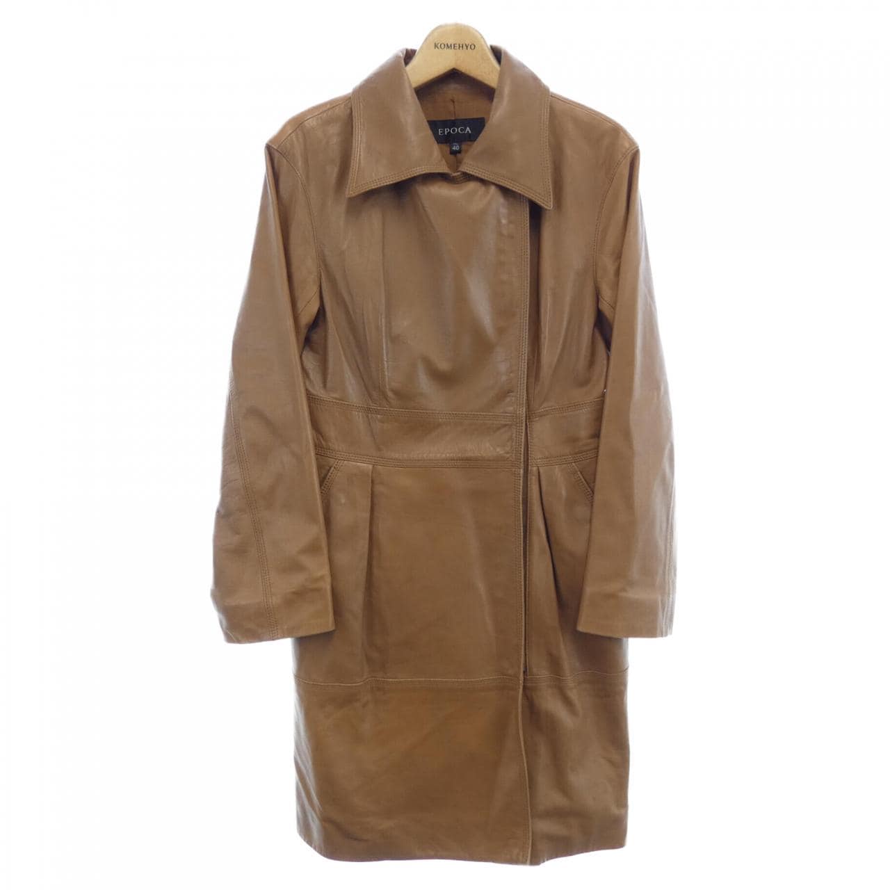 EPOCA Leather Coat