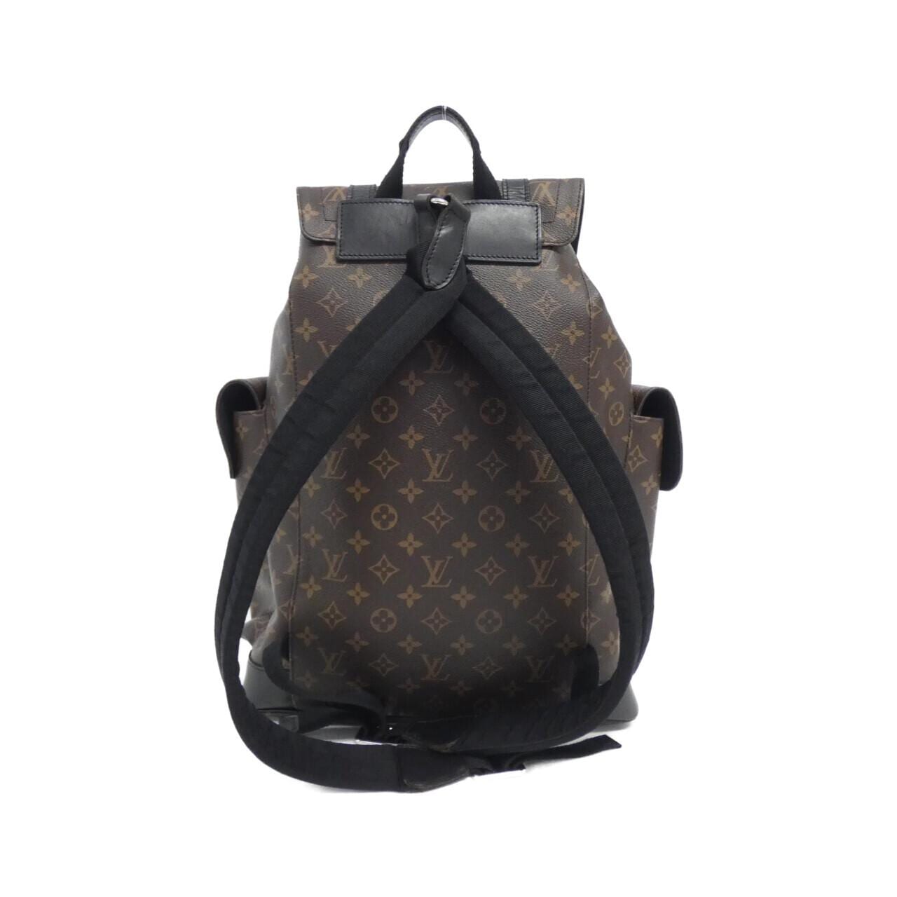 LOUIS VUITTON Monogram Macassar Christopher MM M43735双肩包