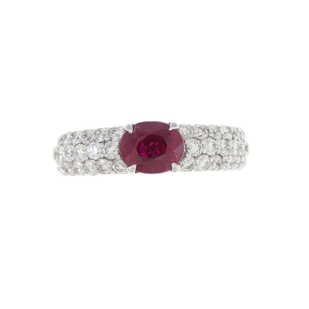 PT Ruby Ring 1.02CT Made in Burma