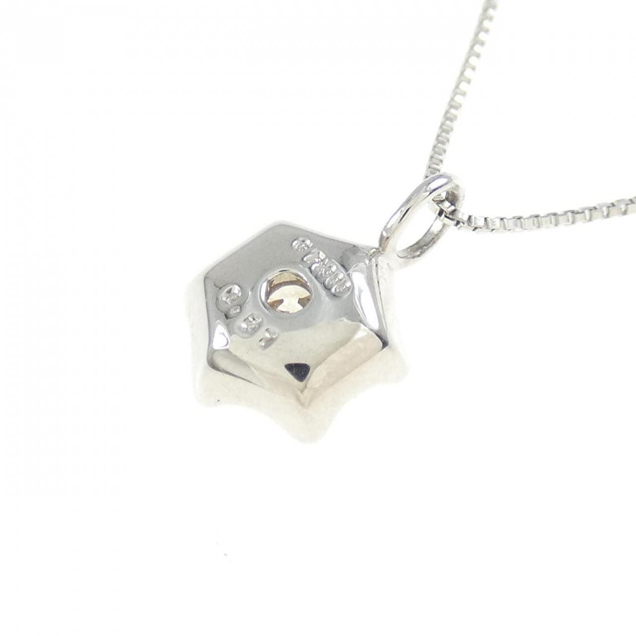 PT900/PT850 ダイヤモンド ネックレス 0.31CT