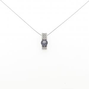 PT900/PT850 ガーネット ネックレス 1.29CT