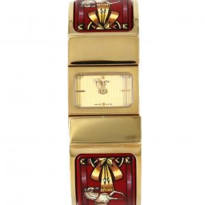 【ノーメンテナンス特価】エルメス ロケエナメル GP LO1.201 GP クォーツ