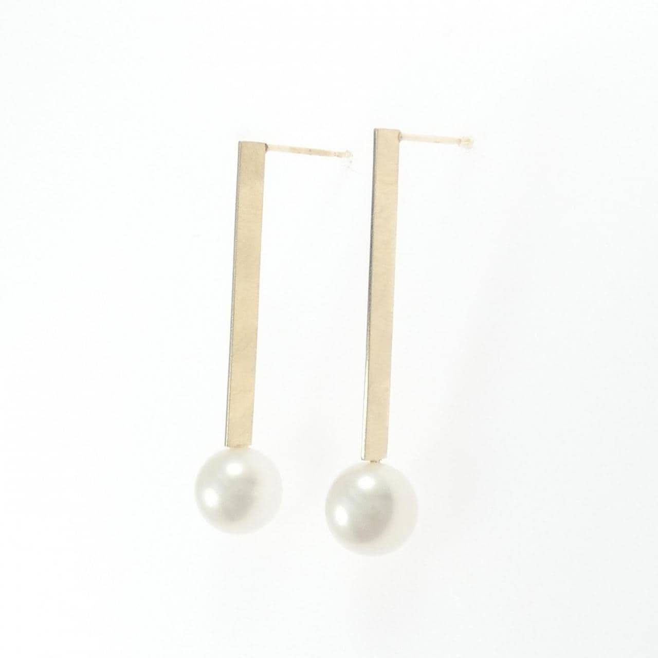 K10YG アコヤパール ピアス 7.9mm