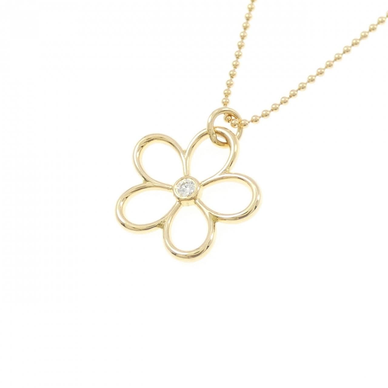 ティファニー ガーデン フラワー オープン ネックレス