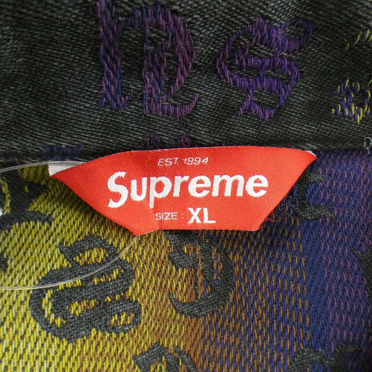 シュプリーム SUPREME GRADIENT JACQUARD DENIM ジャケット