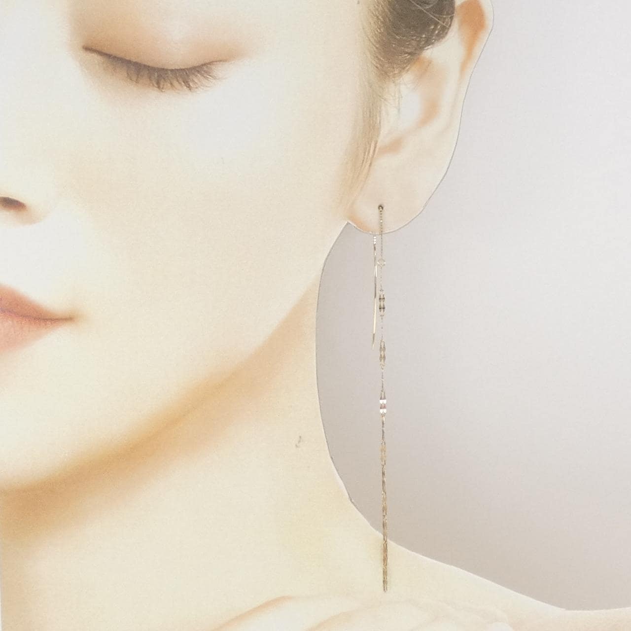 エテ K10YG ピアス