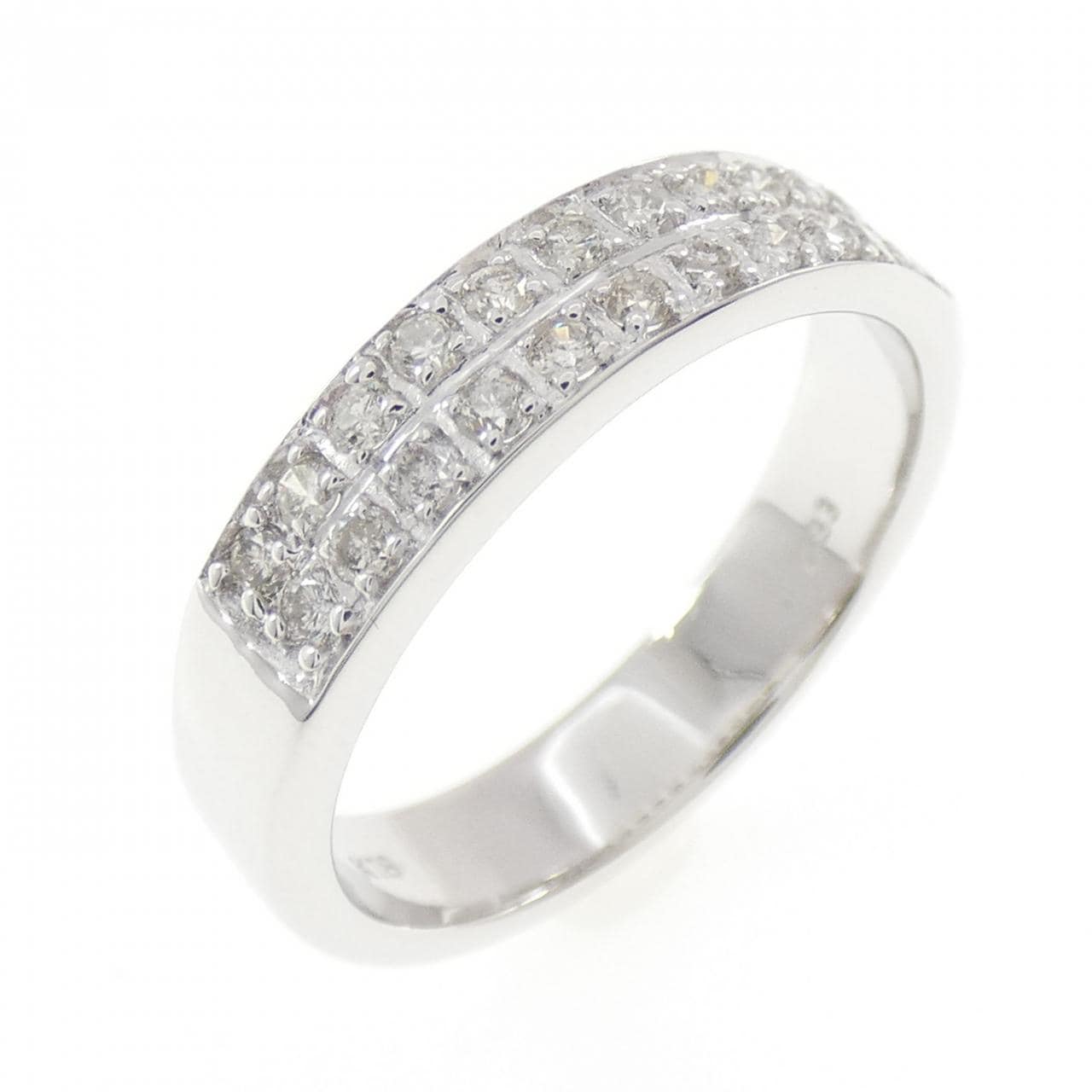 K18WG ダイヤモンド リング 0.33CT