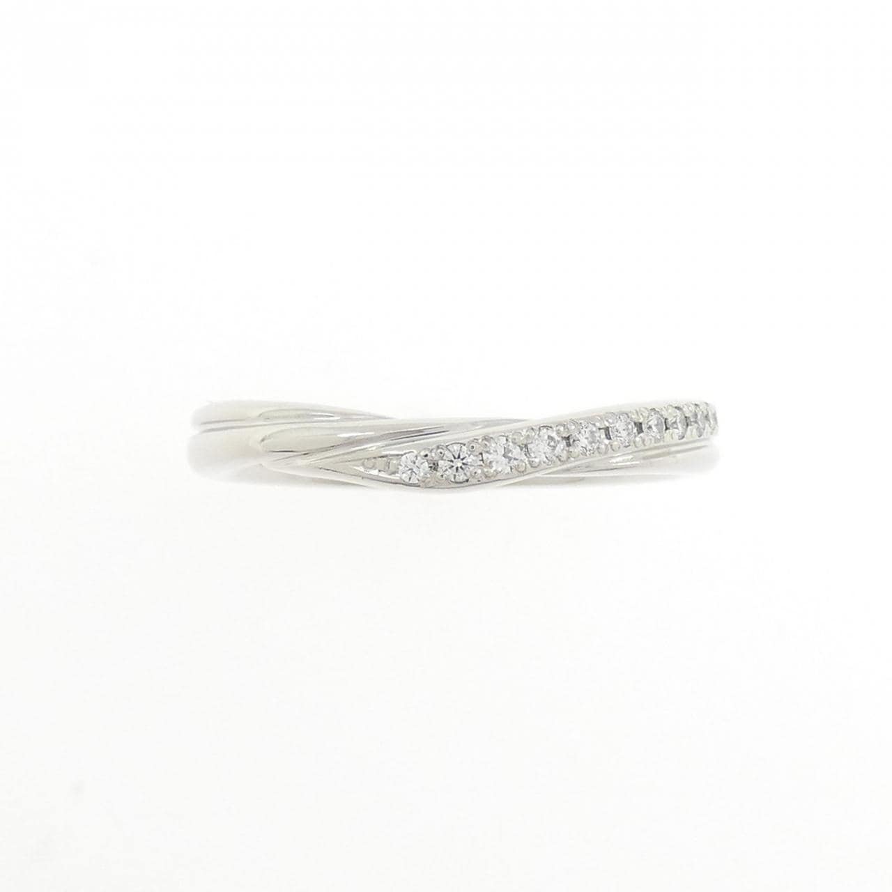PT950 ダイヤモンド リング 0.052CT