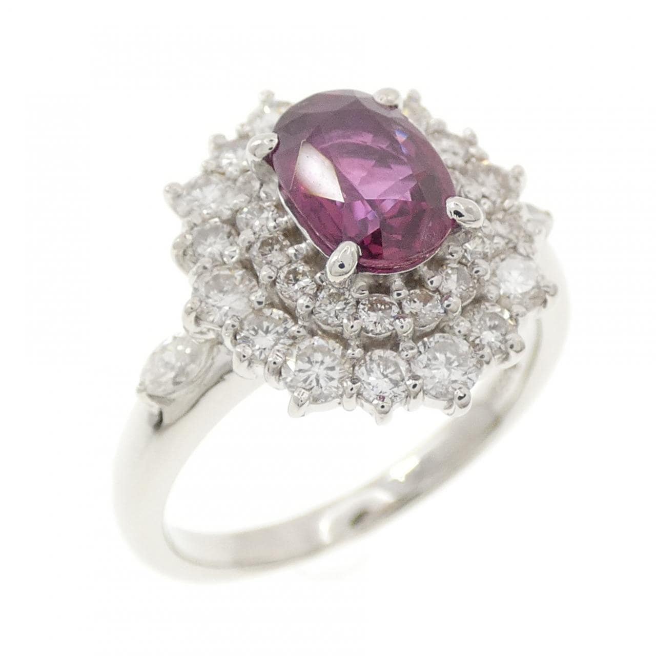 PT850 ルビー リング 1.38CT