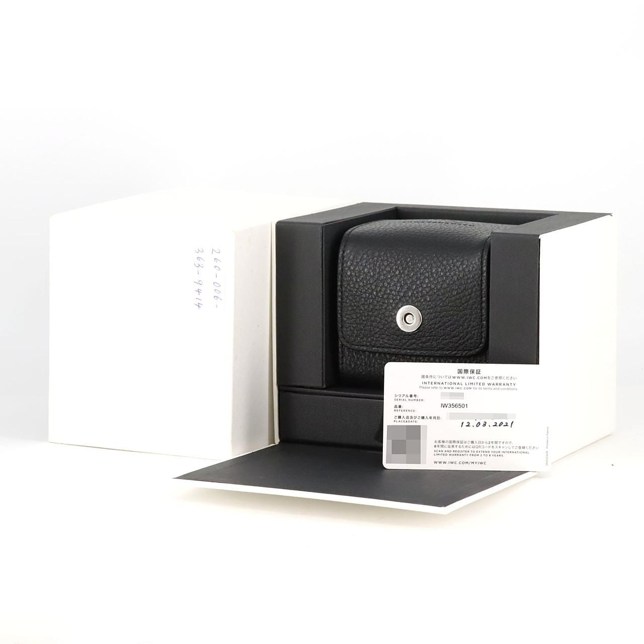 IWC ポートフィノ IW356501 SS 自動巻