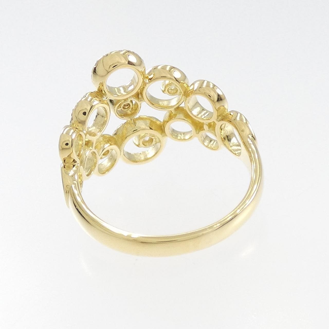 K18YG ダイヤモンド リング 0.34CT