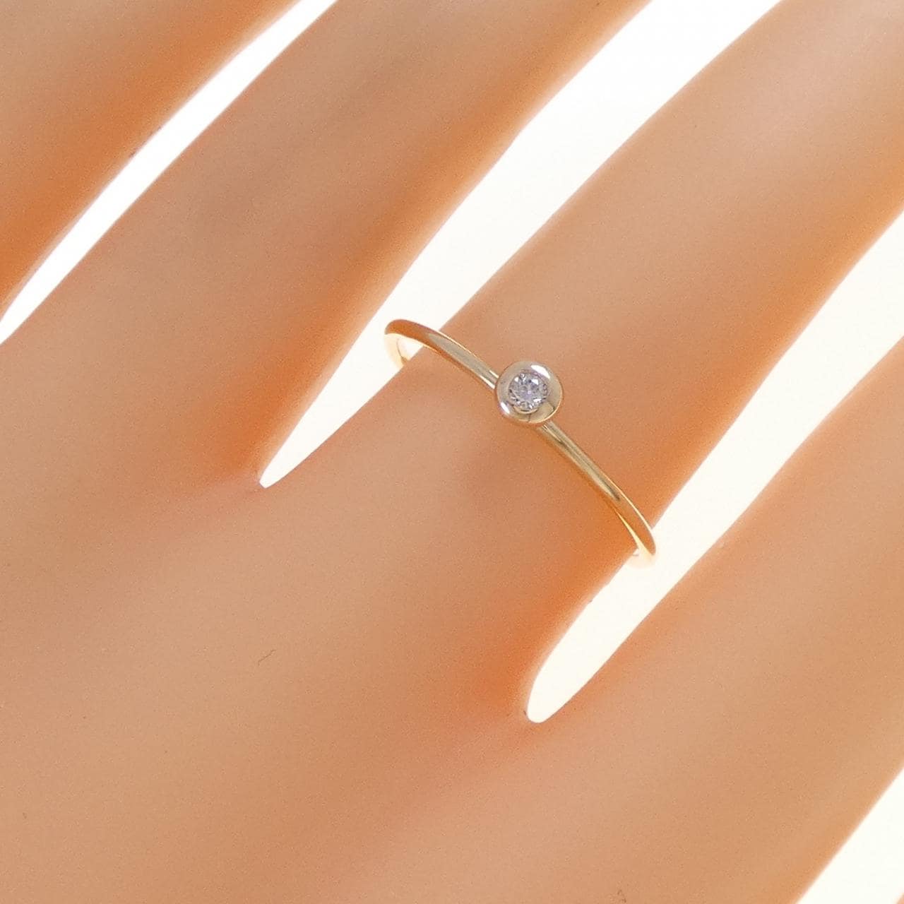 K10YG ダイヤモンド リング