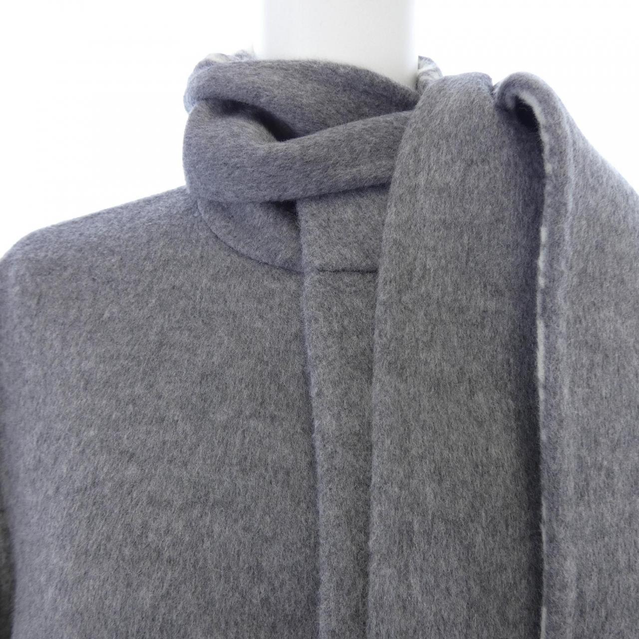 クリスチャンディオール CHRISTIAN DIOR スカーフカラー ピーコート 610C01A1375 コート