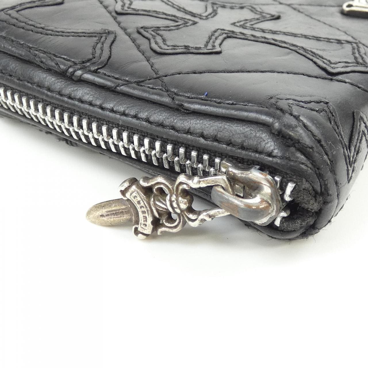 クロムハーツ CHROME HEARTS REC F ZIP CEME QWLT　レックセメタリーキルティング 2246 304 0620 0900 WALLET