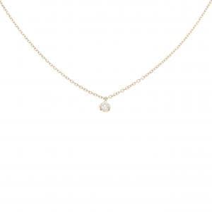 K10YG ダイヤモンド ネックレス 0.03CT