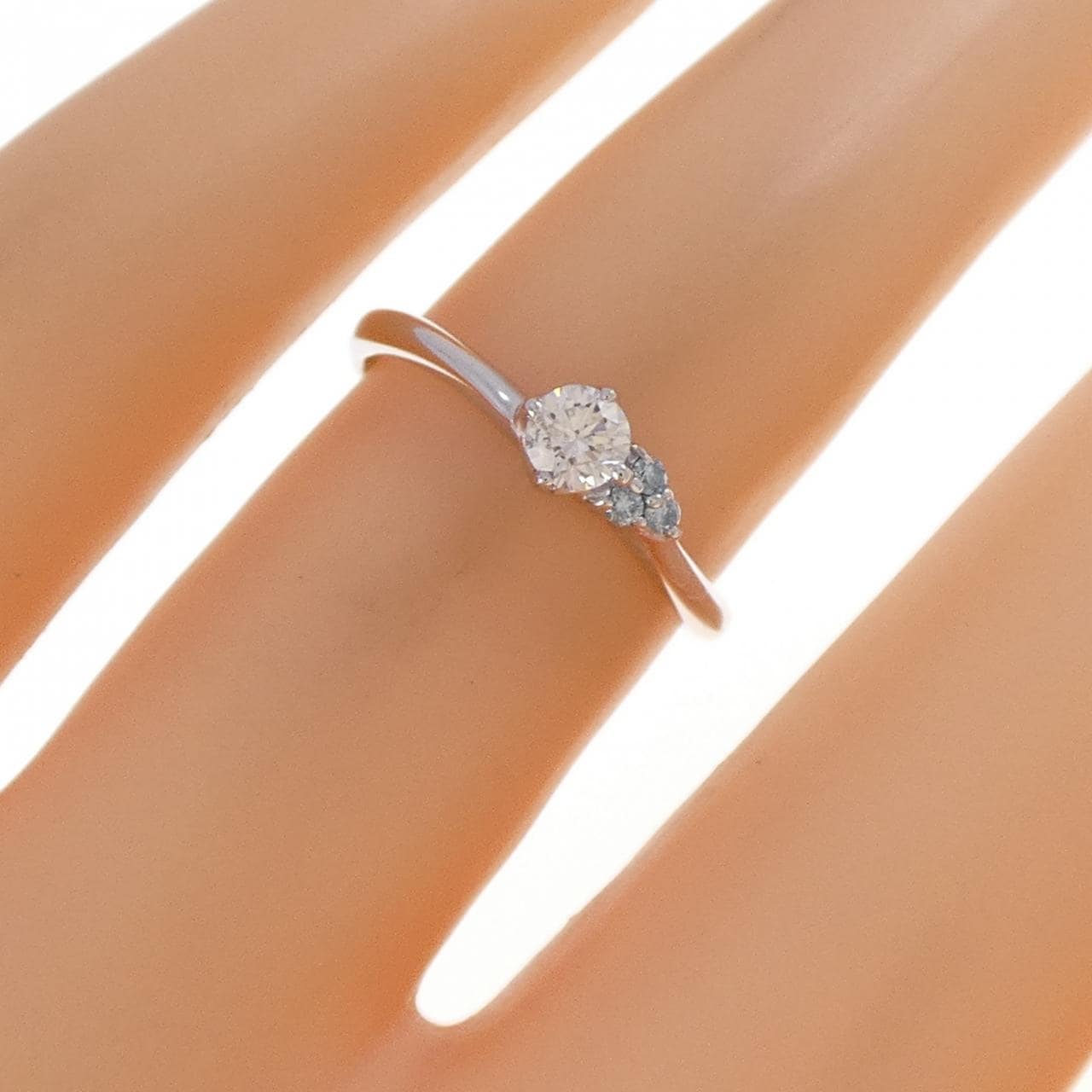 クミキョク ダイヤモンド リング 0.15CT