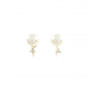 K18YG アコヤパール イヤリング 7.8mm