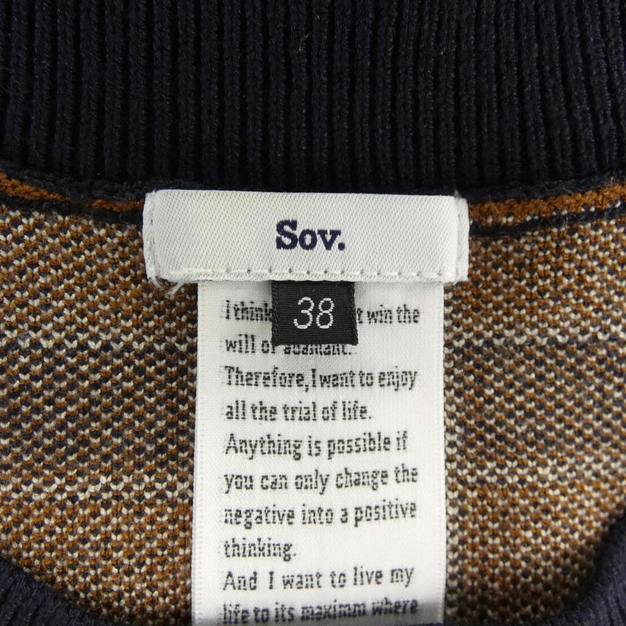 ソブ SOV. ニット