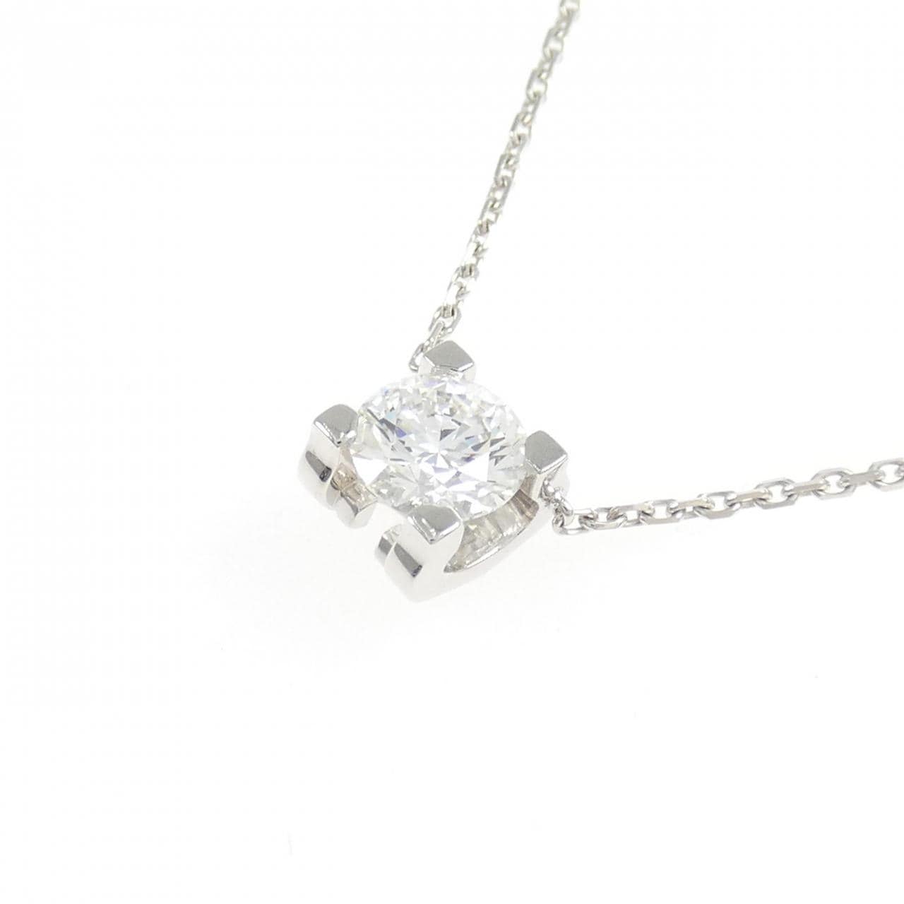 カルティエ Cドゥ カルティエ ネックレス 0.58CT E VVS2 3EXT