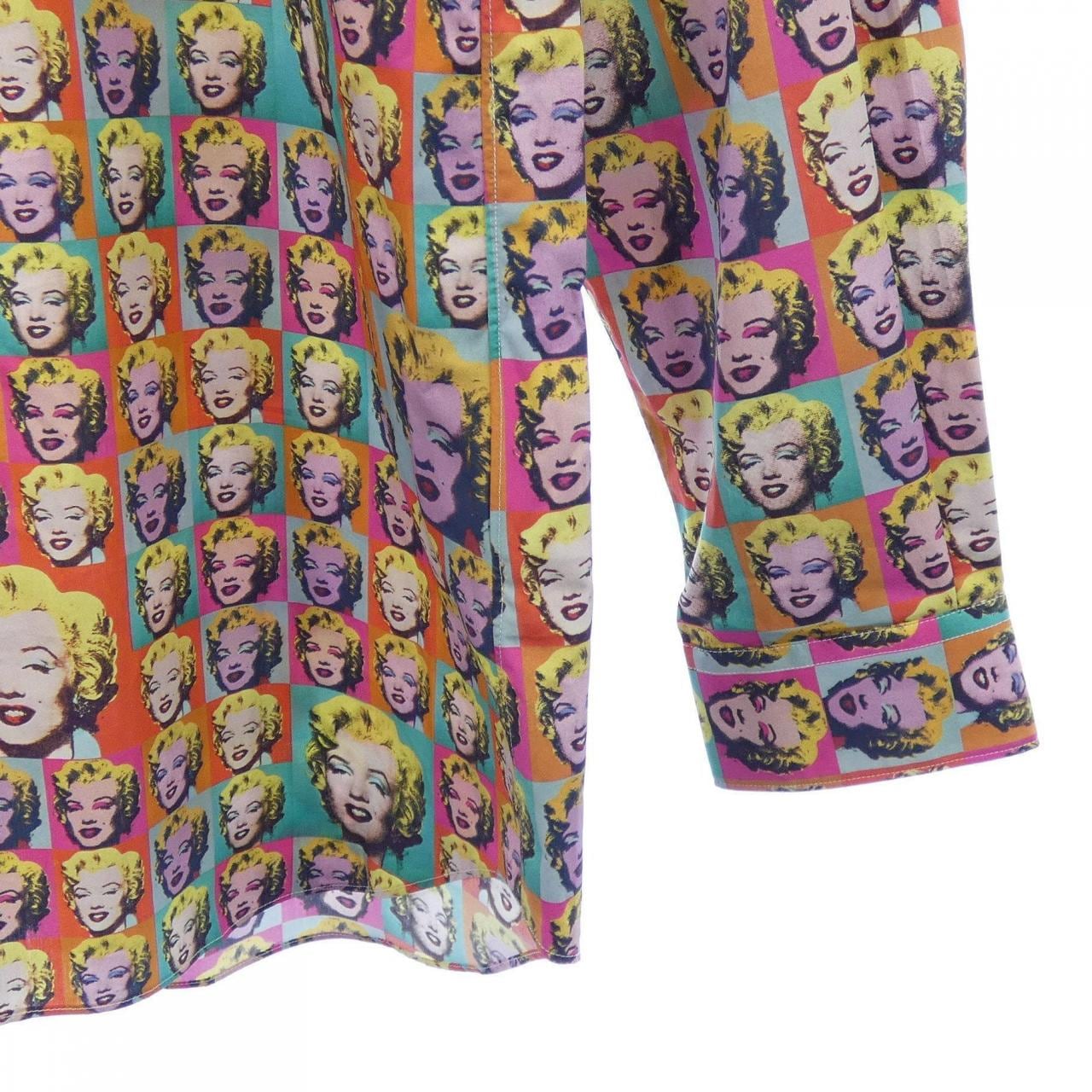 コムデギャルソンシャツ COMME des GARCONS SHIRT FM-B005 ANDY WARHOL シャツ