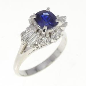 PT900 サファイヤ リング 0.89CT