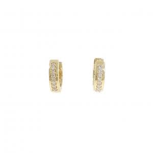 K18YG ダイヤモンド ピアス 0.20CT