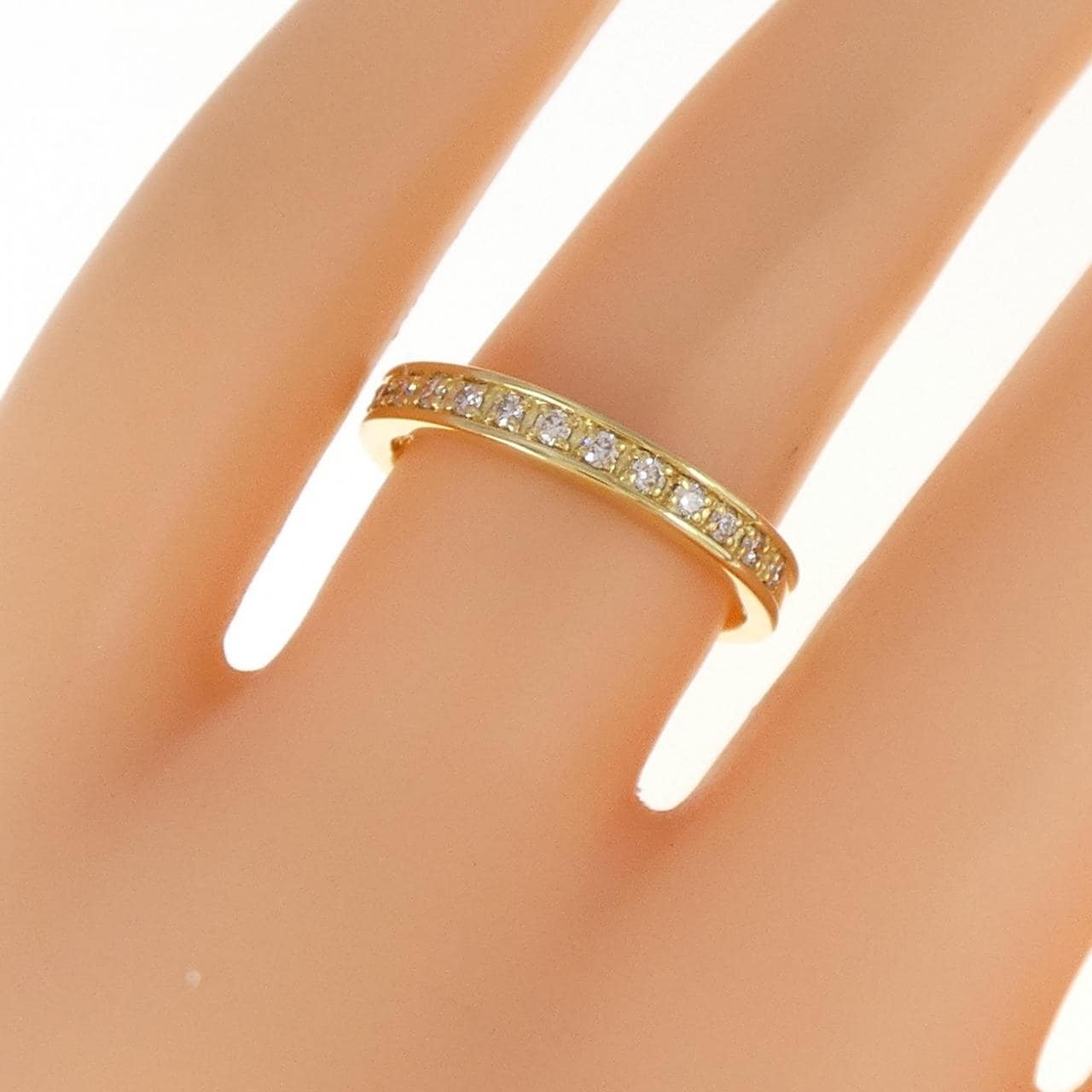 K18YG ダイヤモンド リング 0.20CT