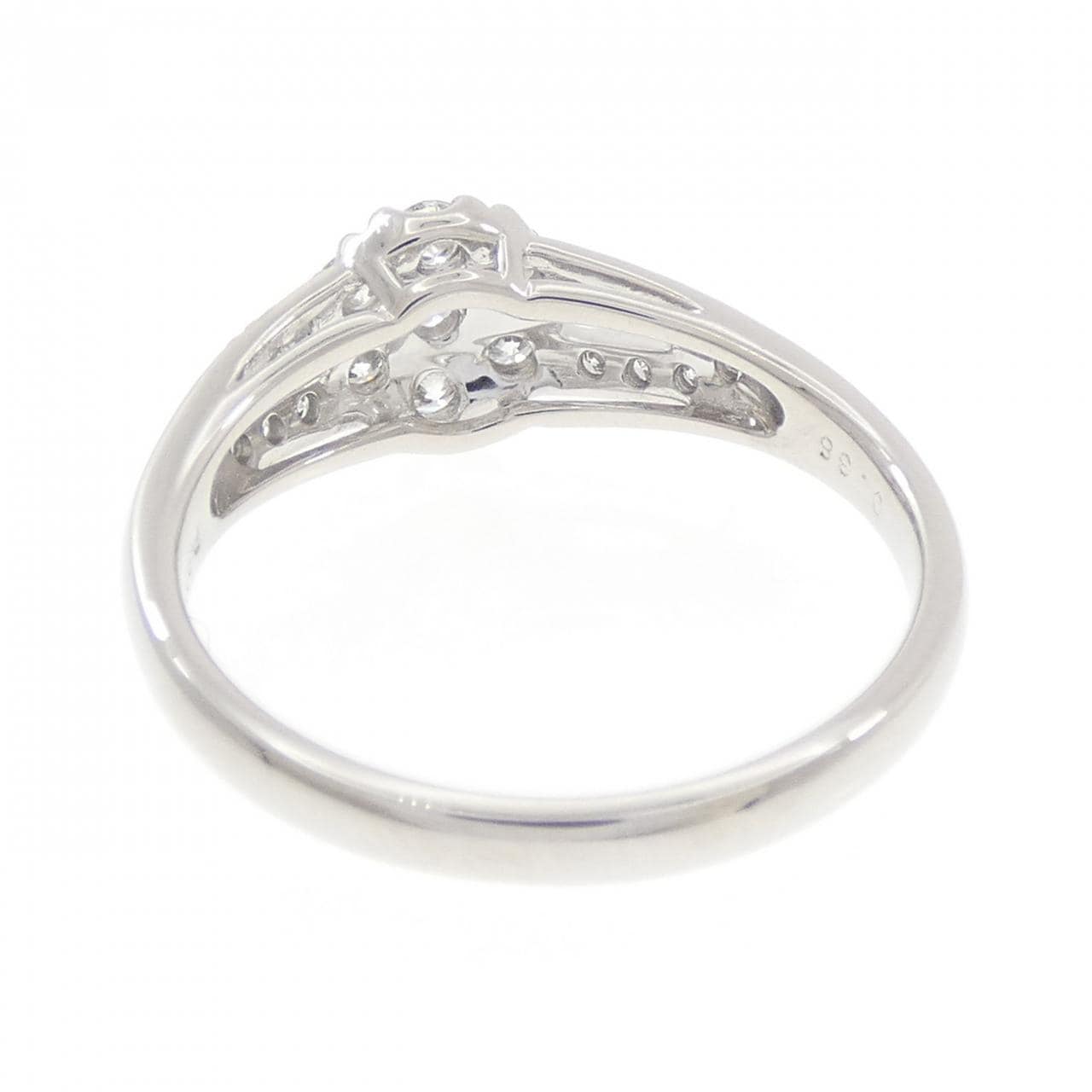 ギンザ タナカ ダイヤモンド リング 0.38CT