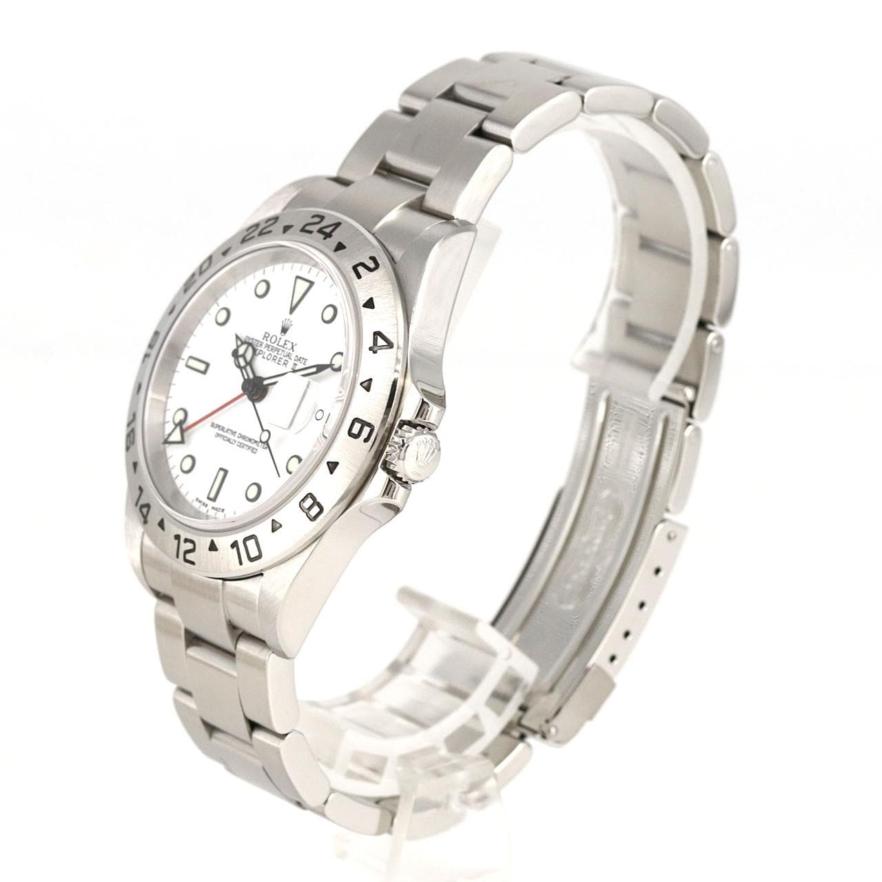 ロレックス エクスプローラーⅡ 16570 SS 自動巻 F番