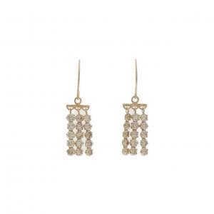 K18YG ダイヤモンド ピアス 1.00CT