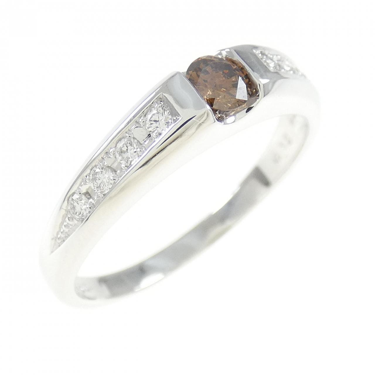 K18WG ダイヤモンド リング 0.165CT