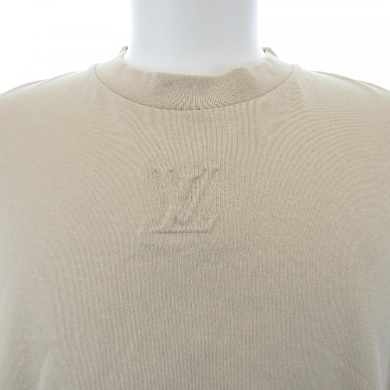 ルイヴィトン LOUIS VUITTON エンボスLVコットンTシャツ HNY55WDT3 Tシャツ