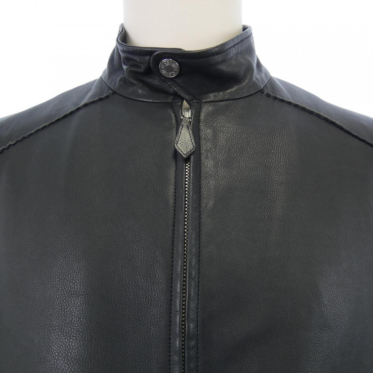 エルメス HERMES pa100 レザージャケット