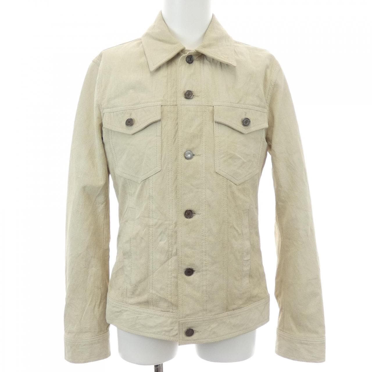 ドルチェアンドガッバーナ DOLCE&GABBANA G9F62L / FULOZ レザージャケット