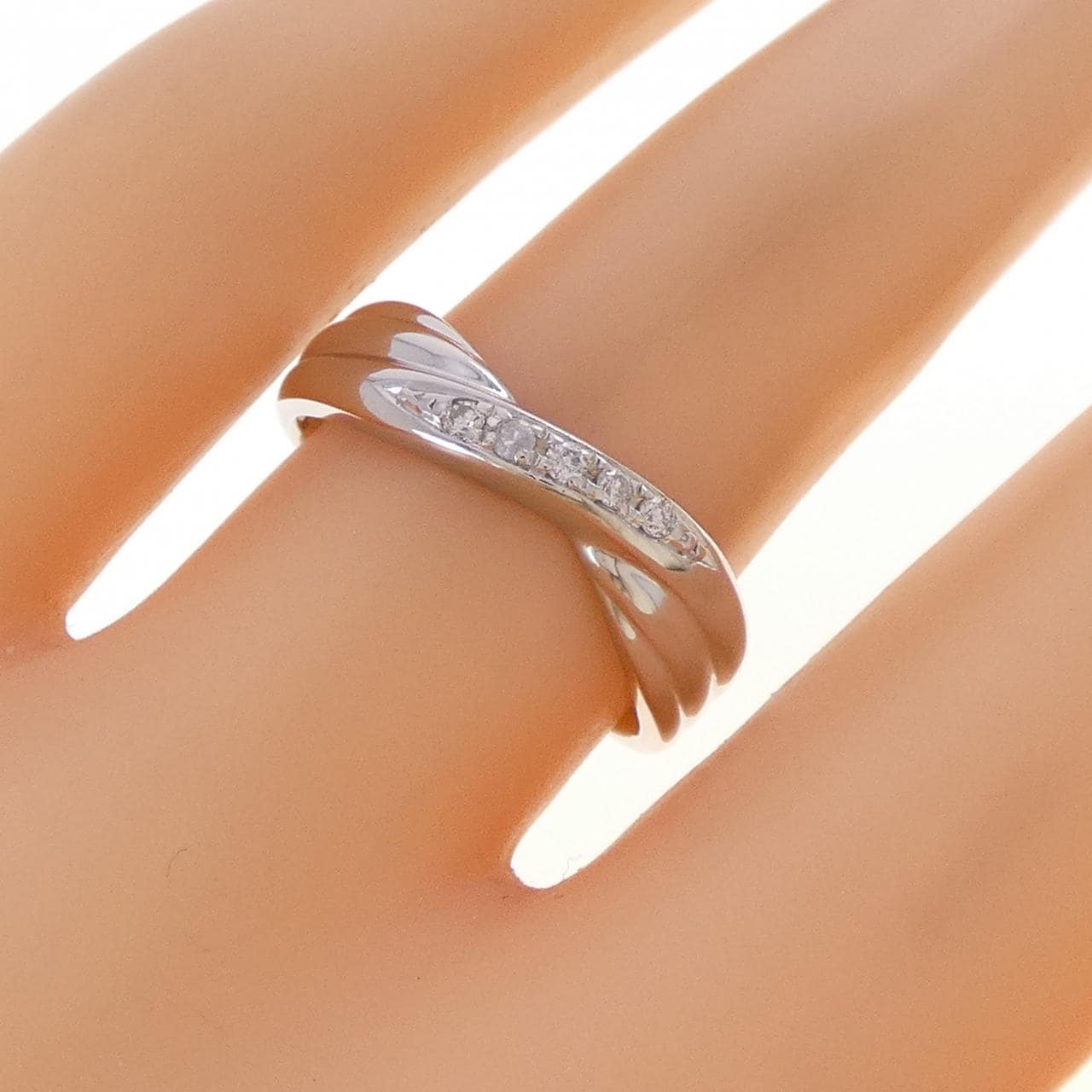 PT900 ダイヤモンド リング 0.075CT