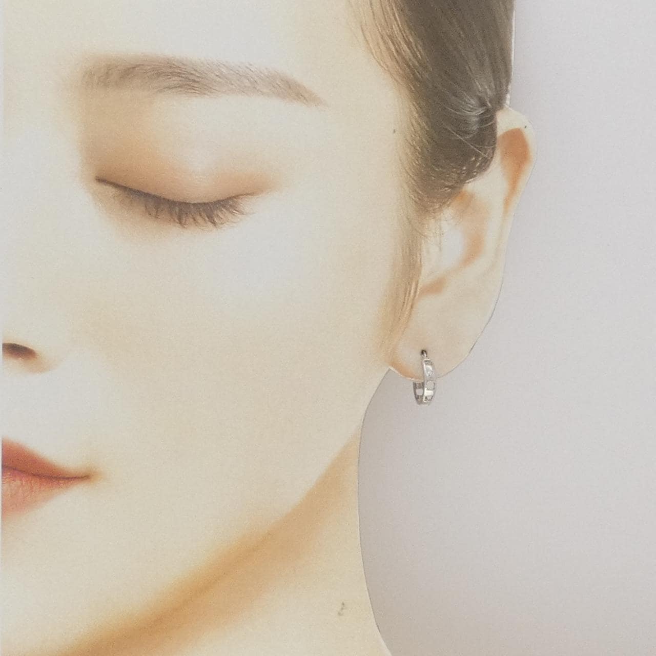 ギンザ タナカ ダイヤモンド ピアス 0.04CT