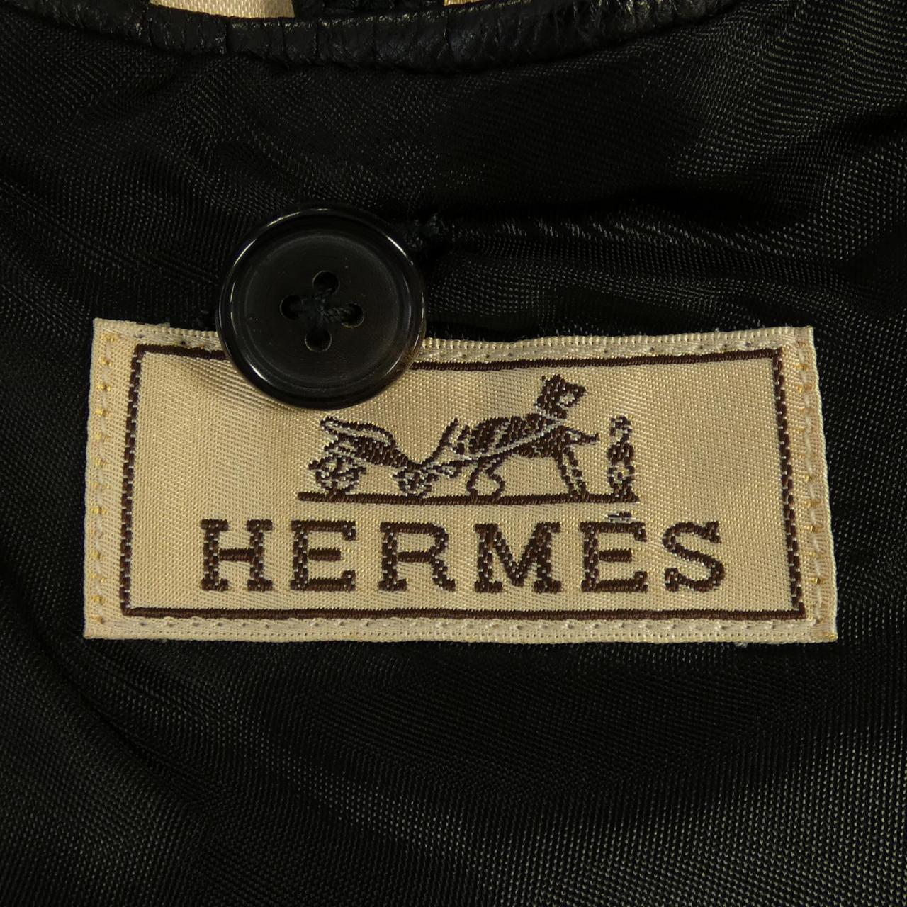 【ヴィンテージ】エルメス HERMES レザージャケット