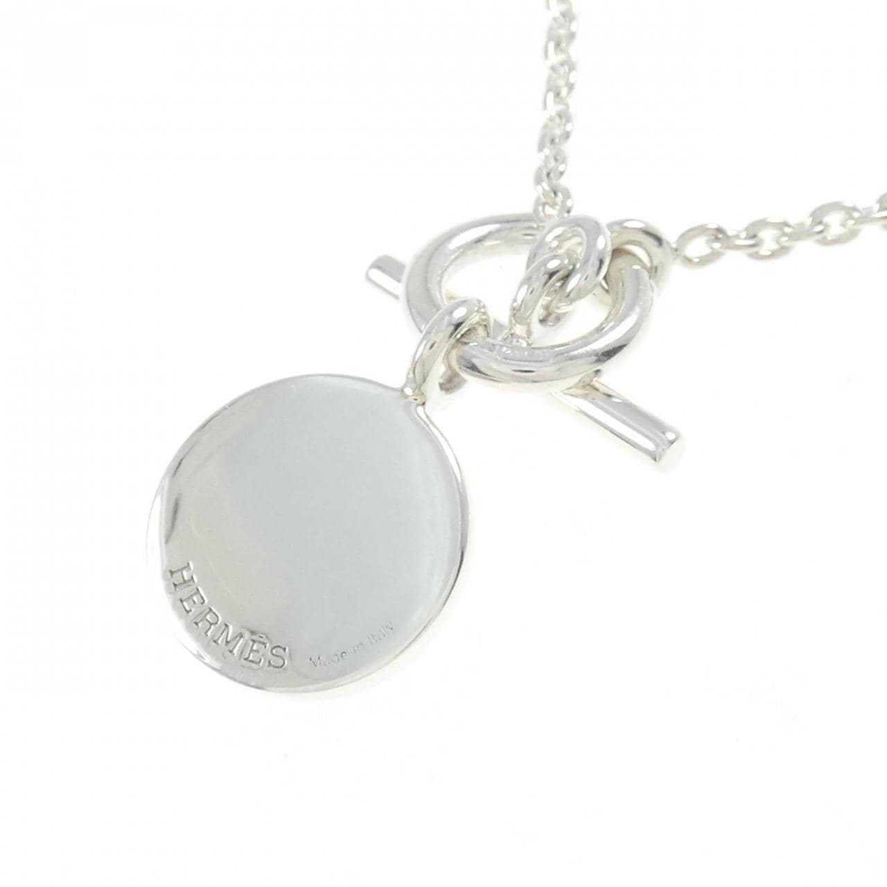 HERMES amulettes H 五彩紙屑項鍊