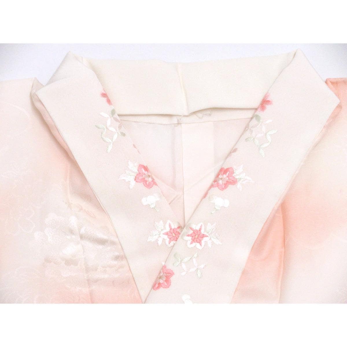 長襦袢　振袖　ボカシ染　広衿