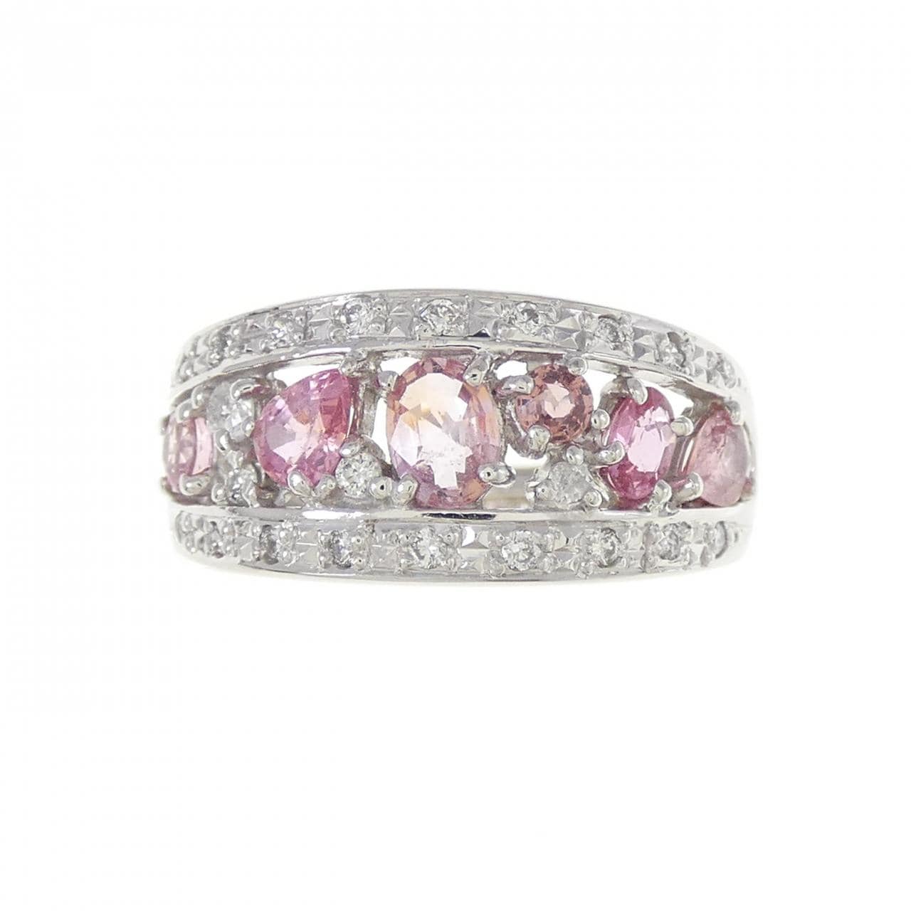 PT サファイヤ リング 0.94CT