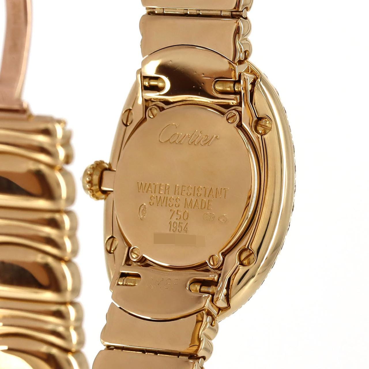カルティエ ベニュワール YG/2D WB5096D8 YG クォーツ
