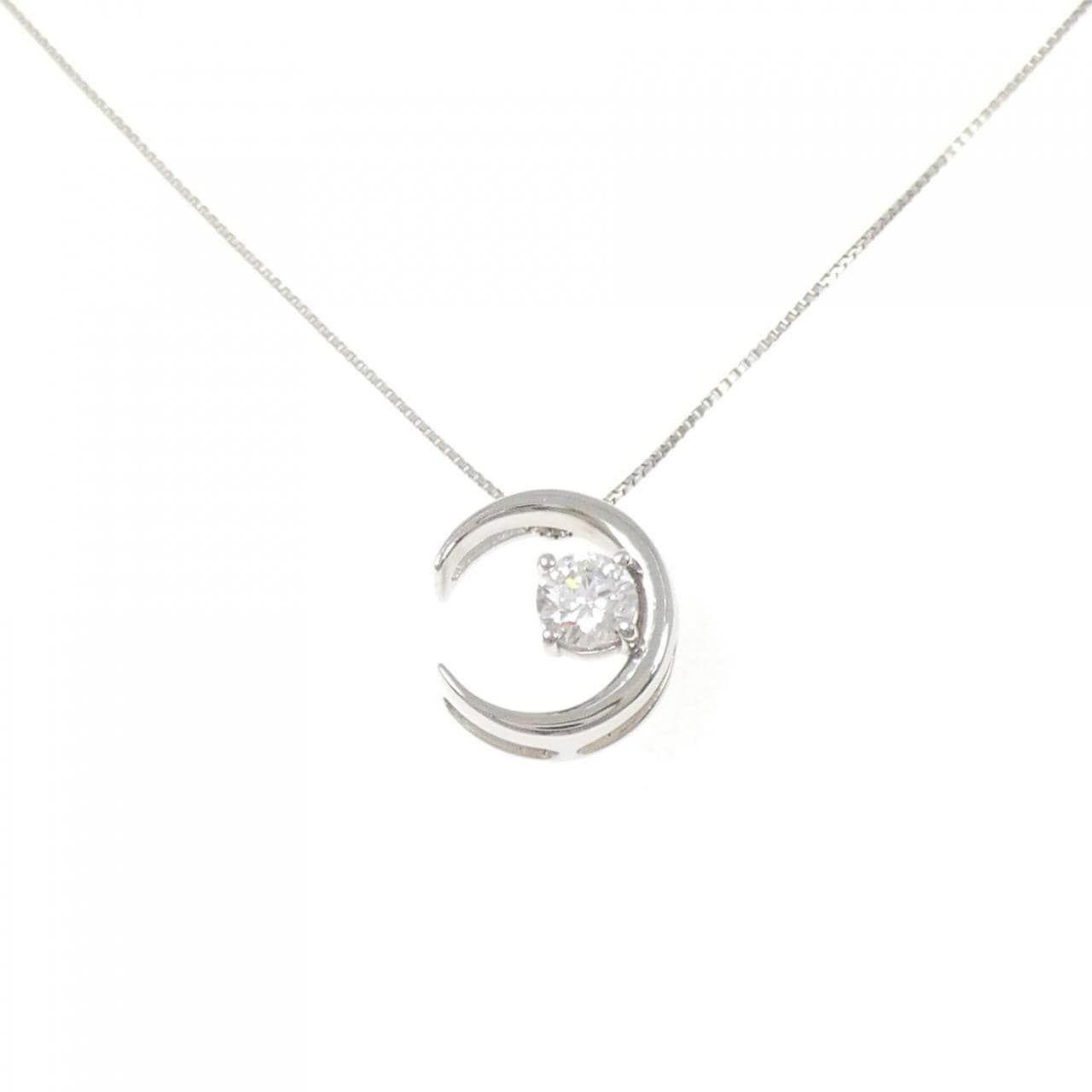 ジーエスティービー ダイヤモンド ネックレス 0.30CT