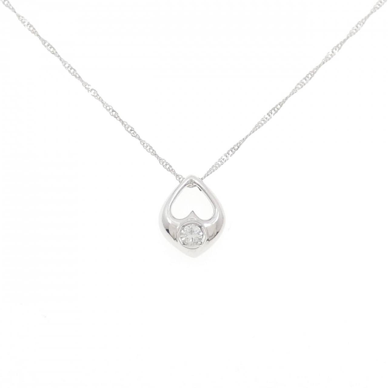 PT/PT850 ダイヤモンド ネックレス 0.10CT