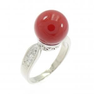 PT900 サンゴ リング 8.8mm